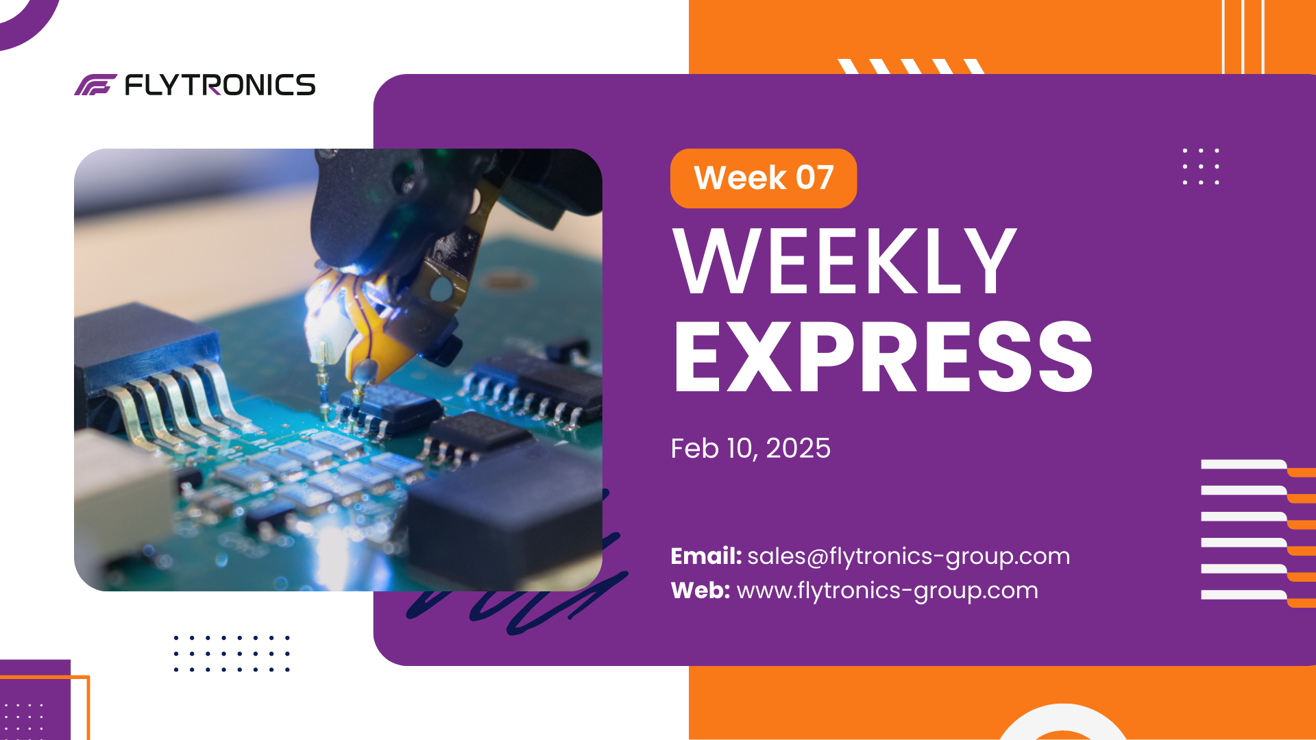 Week 7 | Flytronics Weekly Express