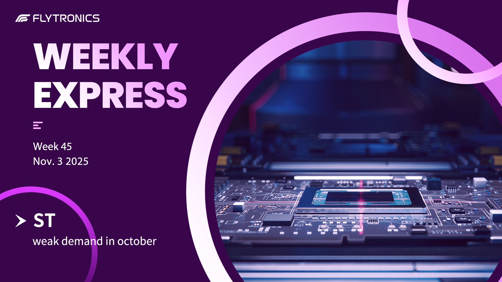 Week 45  | Flytronics Weekly Express