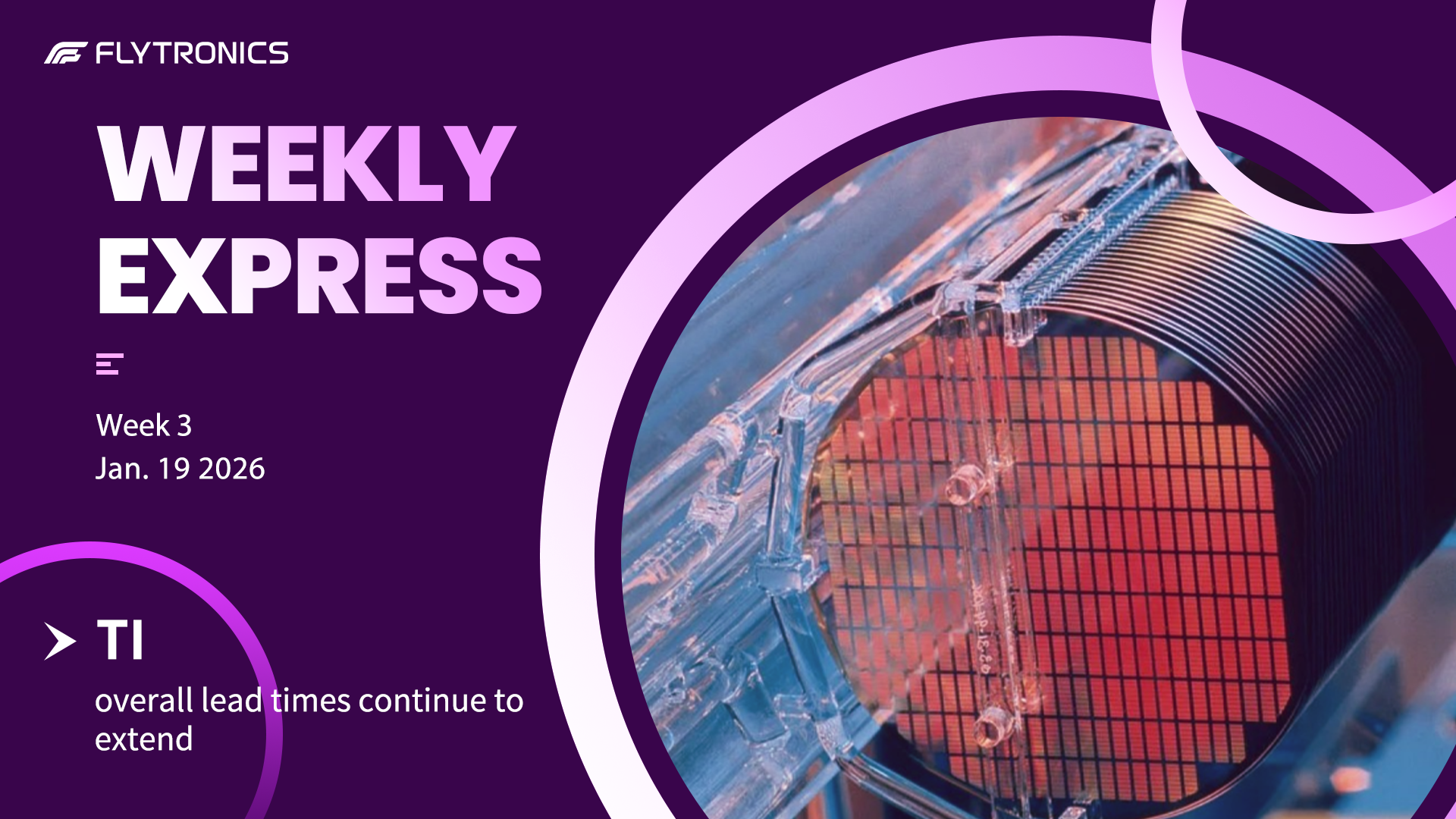 Week 3 | Flytronics Weekly Express